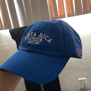 Blue Costa Rica dad hat